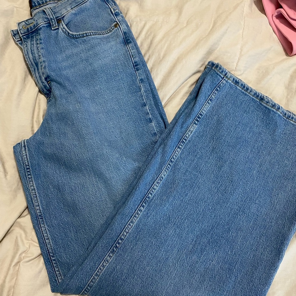Lee Blue wide Leg Jeans